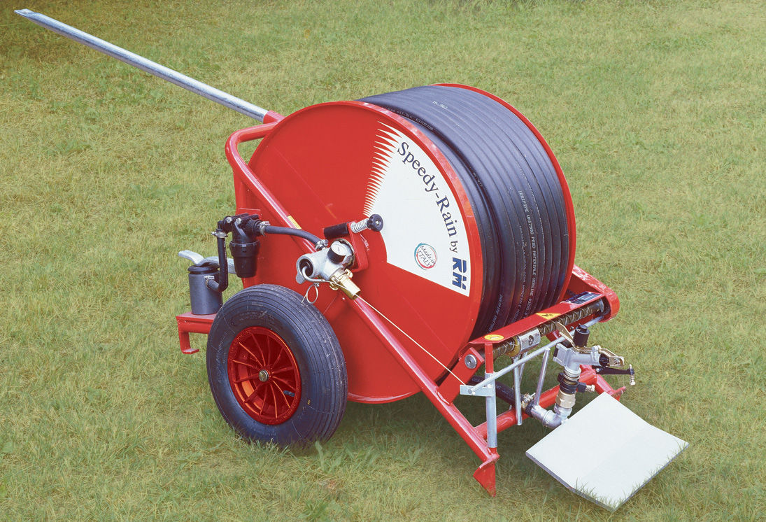 Irrigation hose reel 300 Garden RM Irrigation S.p.A. turbine