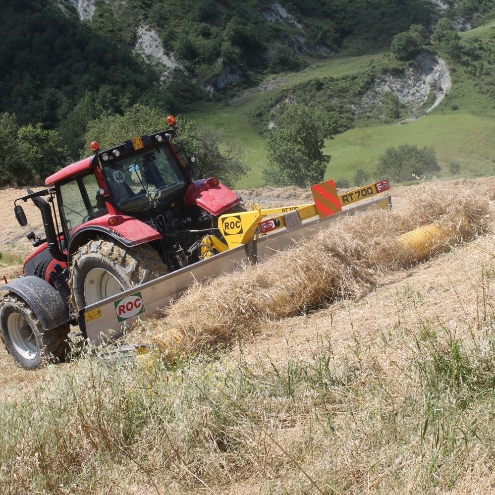Belt rake RT 700 ROC srl side delivery
