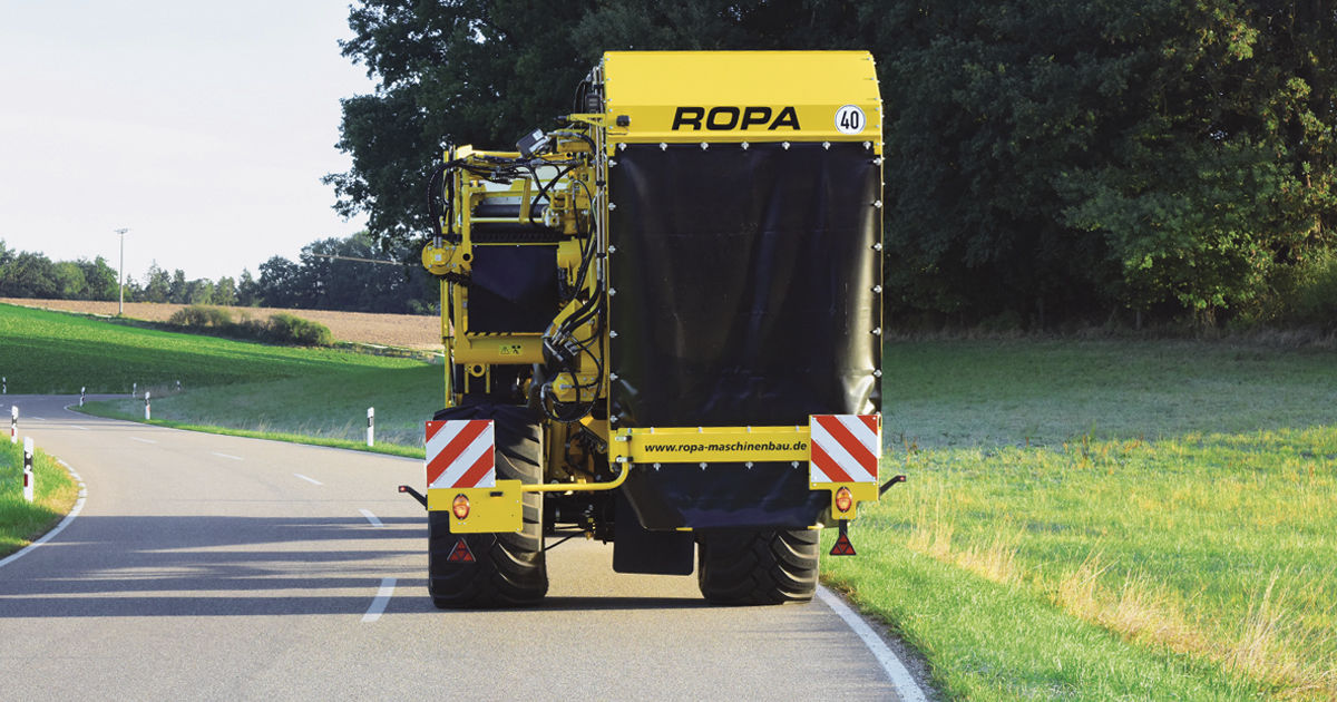 Potato harvester - Keiler 2 - ROPA Fahrzeug- und Maschinenbau GmbH -  trailed / 2-row