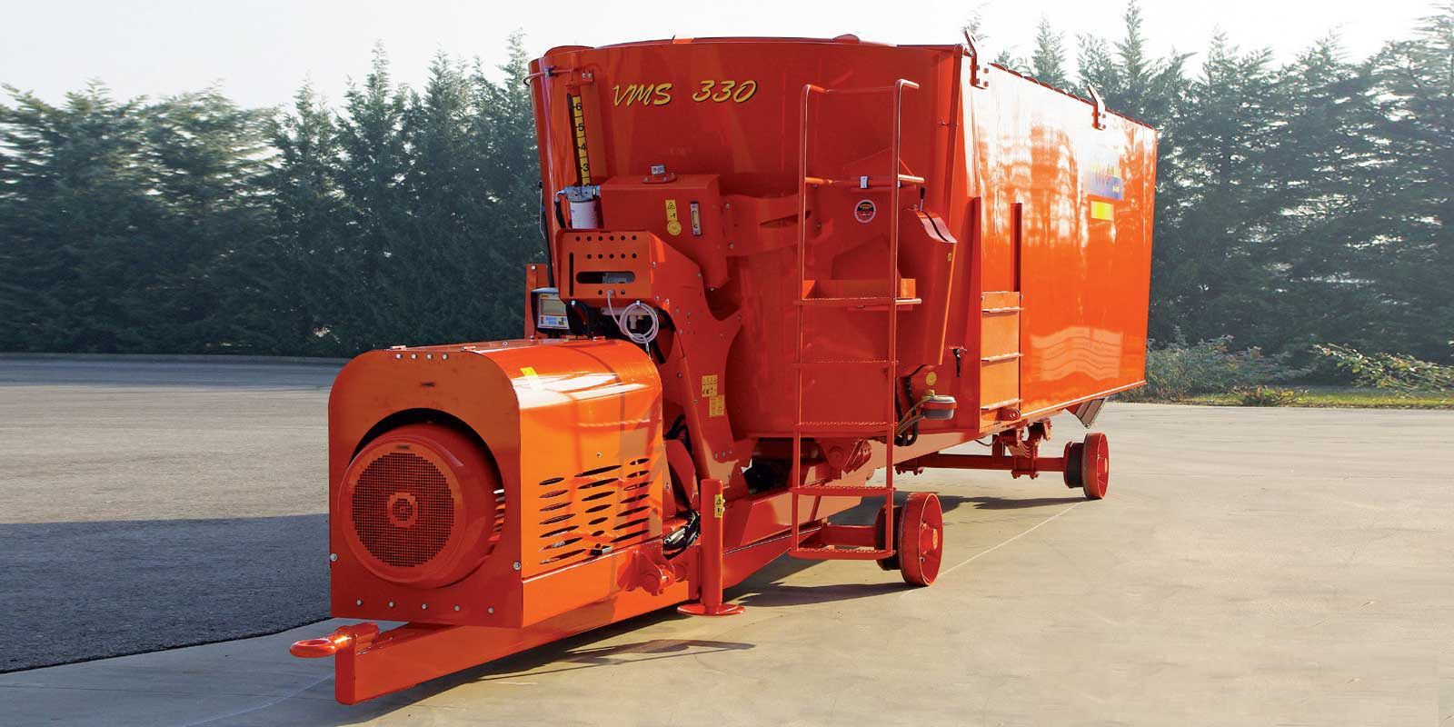 Vertical mixing wagon TIGER V3 ME series SEKO INDUSTRIES