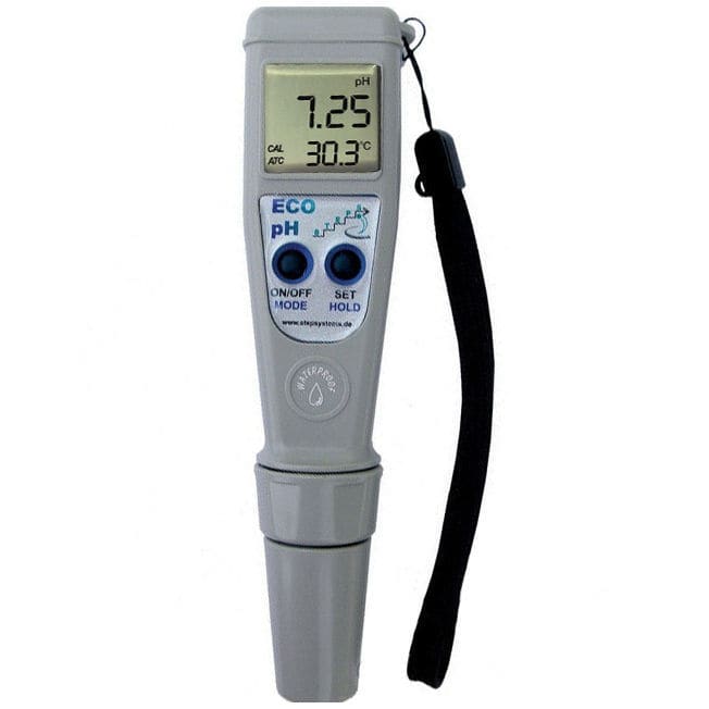 Liquid pH meter - ECO - STEP Systems GmbH - with automatic temperature ...