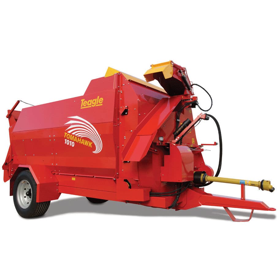Towed straw blower 1010 TEAGLE MACHINERY Ltd. for round bales