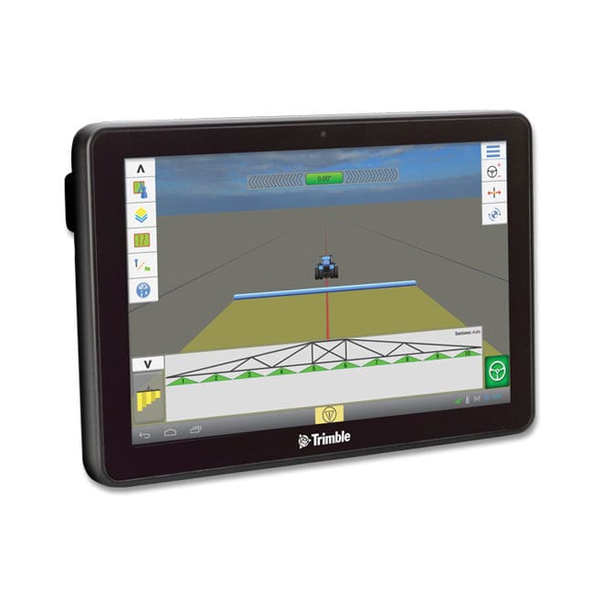 Crop input control system FieldIQ Trimble Agriculture seed monitoring / boom height