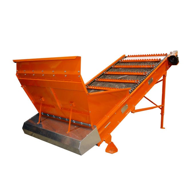 Stationary bale unroller Valmetal feeding / round