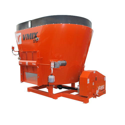 Vertical mixer VMix series Valmetal stationary / side discharge
