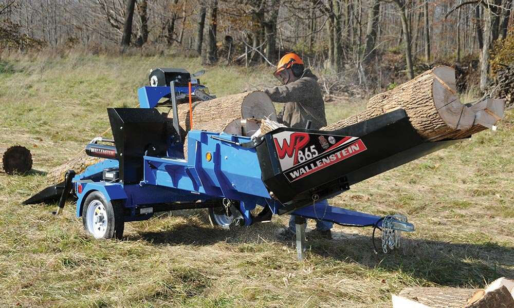 Firewood processor with chainsaw WP865EU Wallenstein Europe Firewood processor with chainsaw WP865EU Wallenstein Europe