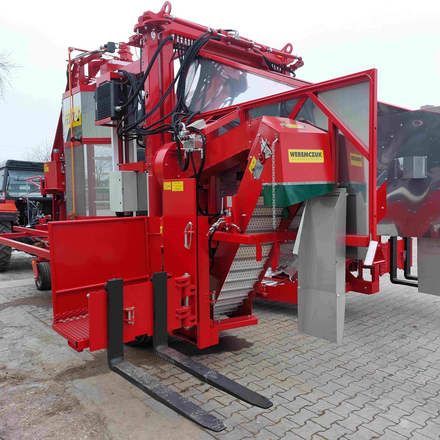 Harvester machine with forklift - FELIX Z 315 - Weremczuk