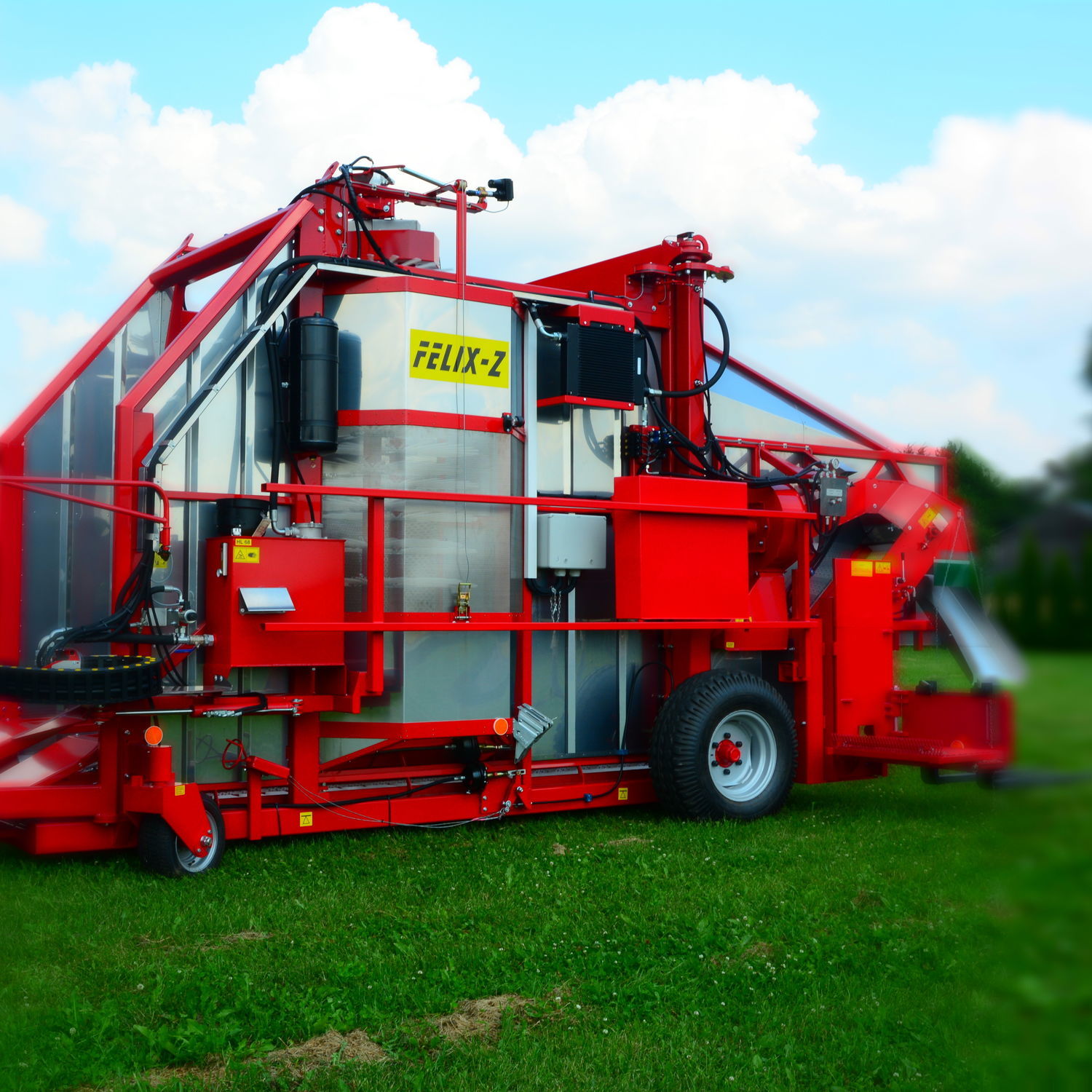 ヒッパーズ   Harvest Series  30個 Full-row berry harvester VICTOR/Z | Weremczuk Agromachines