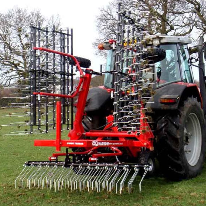 Spring tine harrow - AG Products - towed