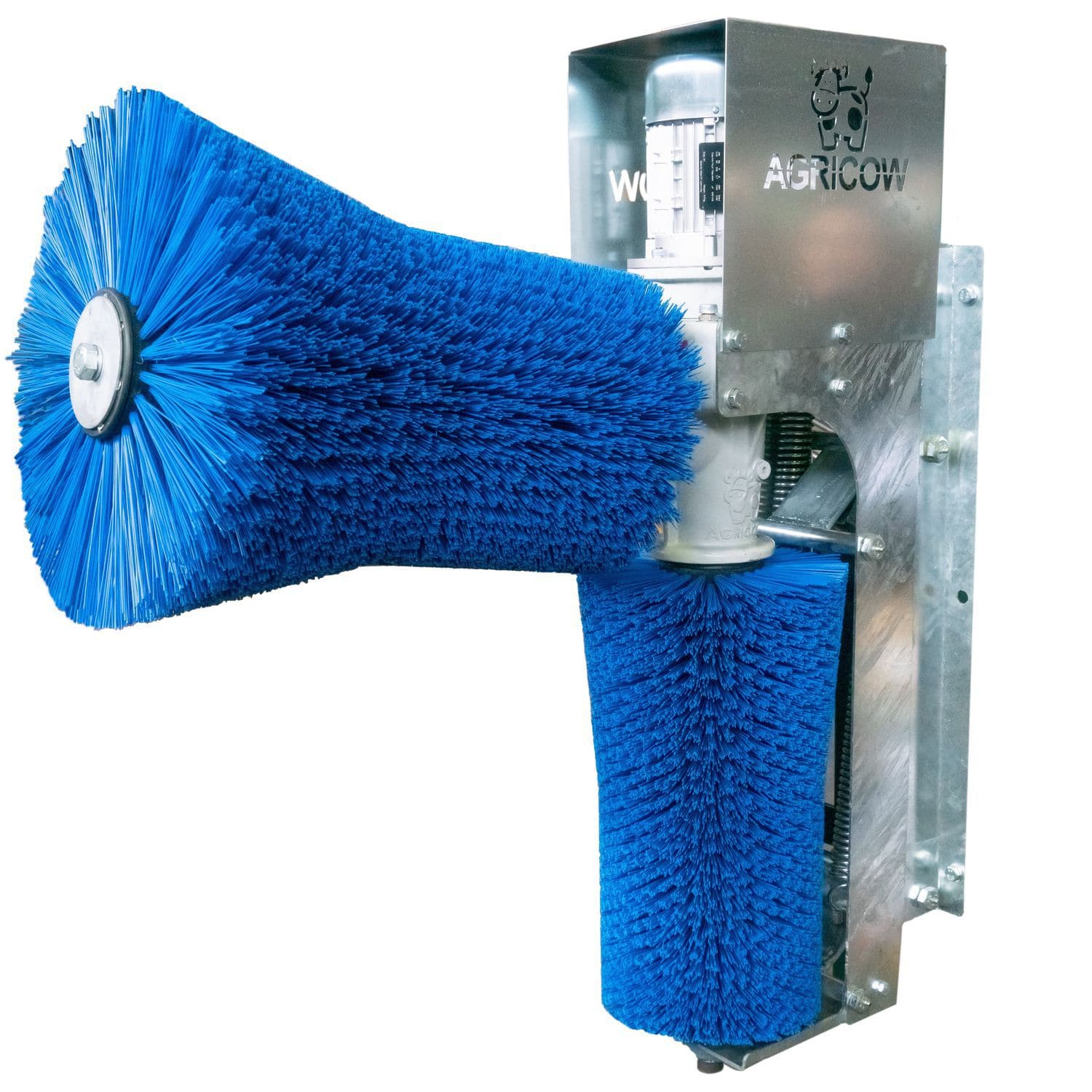 Livestock comfort brush AGRICOW Srl stationary / cows