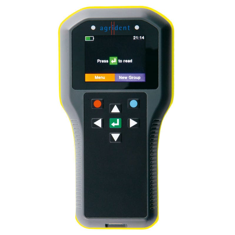 Mobile ID reader - AWR250 - Agrident GmbH - with data storage