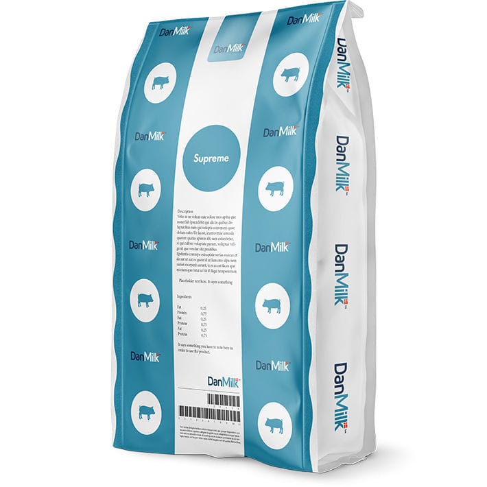 Pig milk replacer DanMilk™ Supreme AB Neo powder