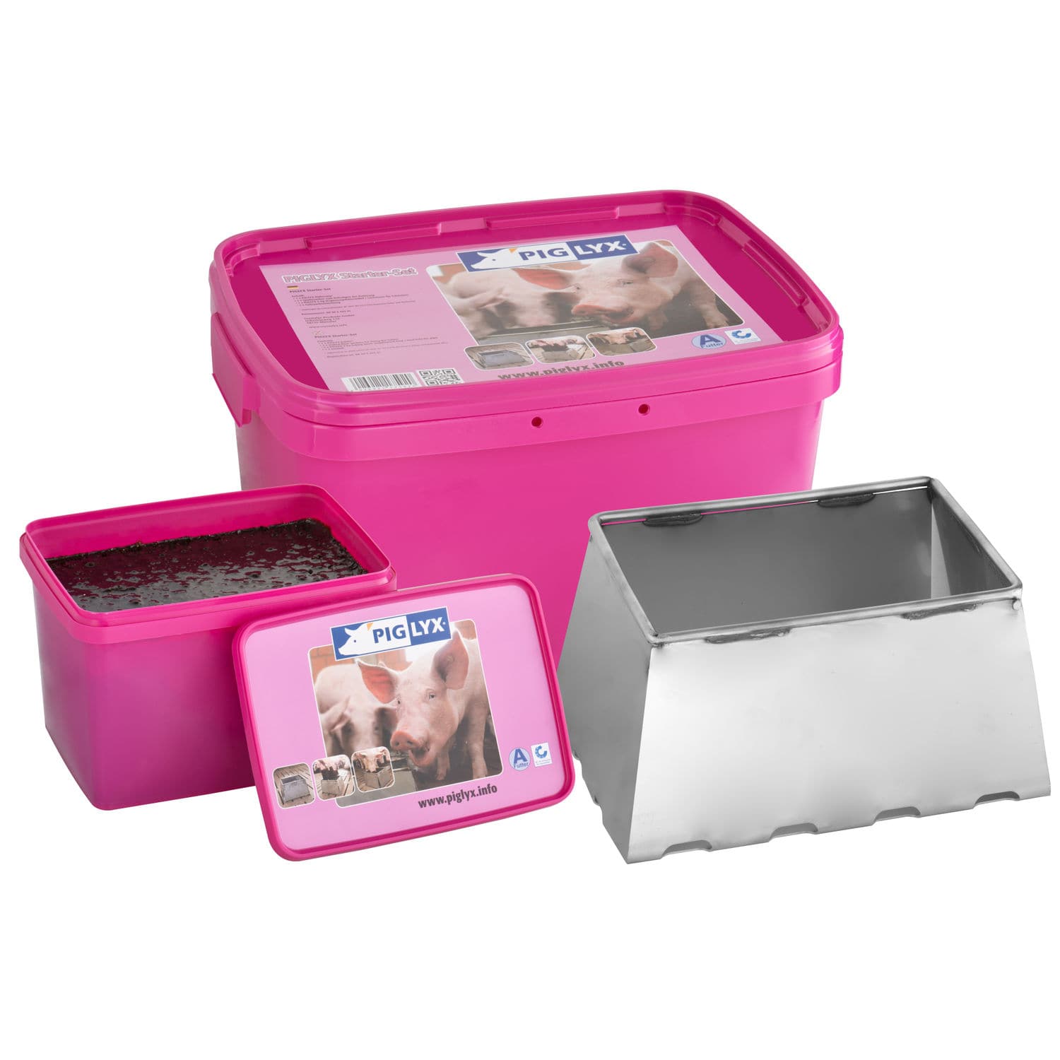 Swine mineral bucket Piglyx CRYSTALYX Products GmbH magnesium