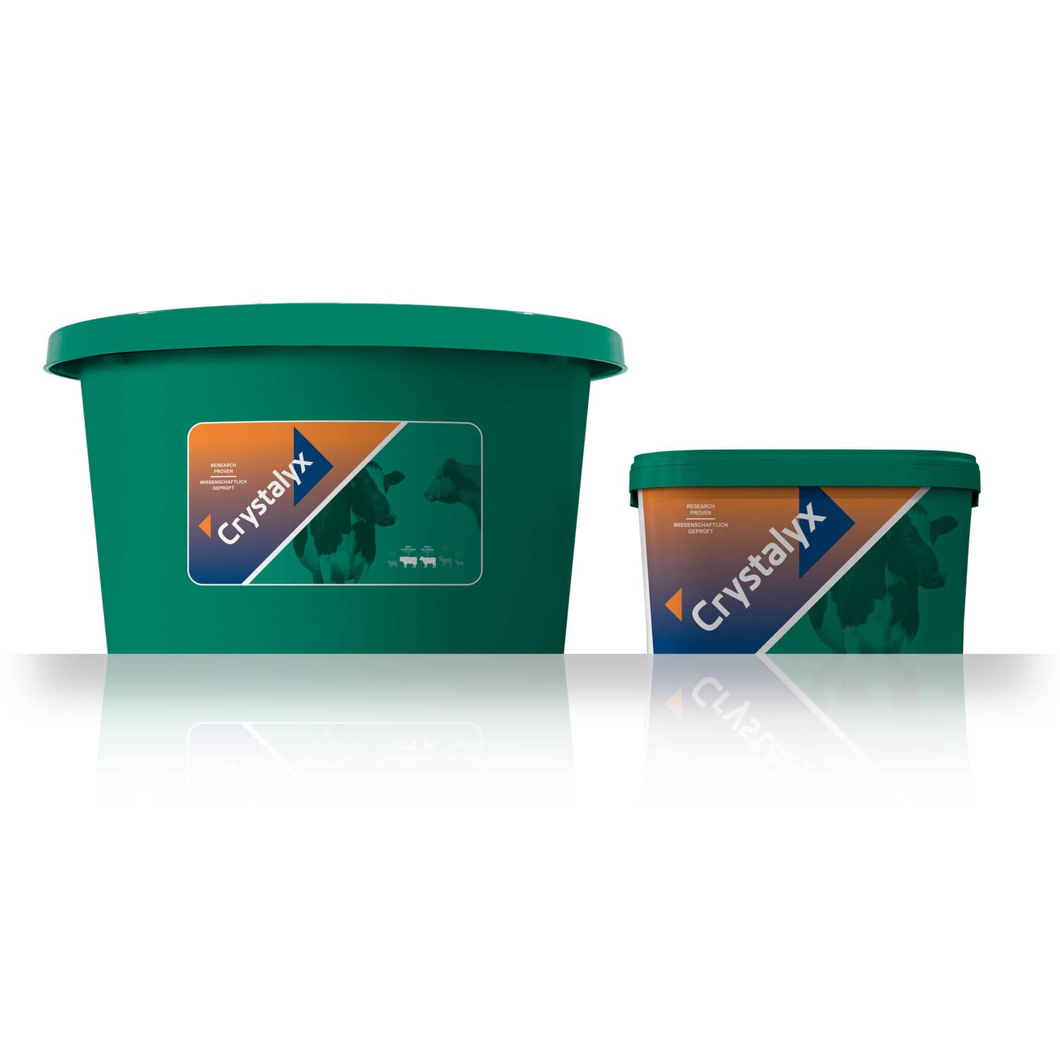 Cattle mineral bucket High CRYSTALYX Products GmbH with trace