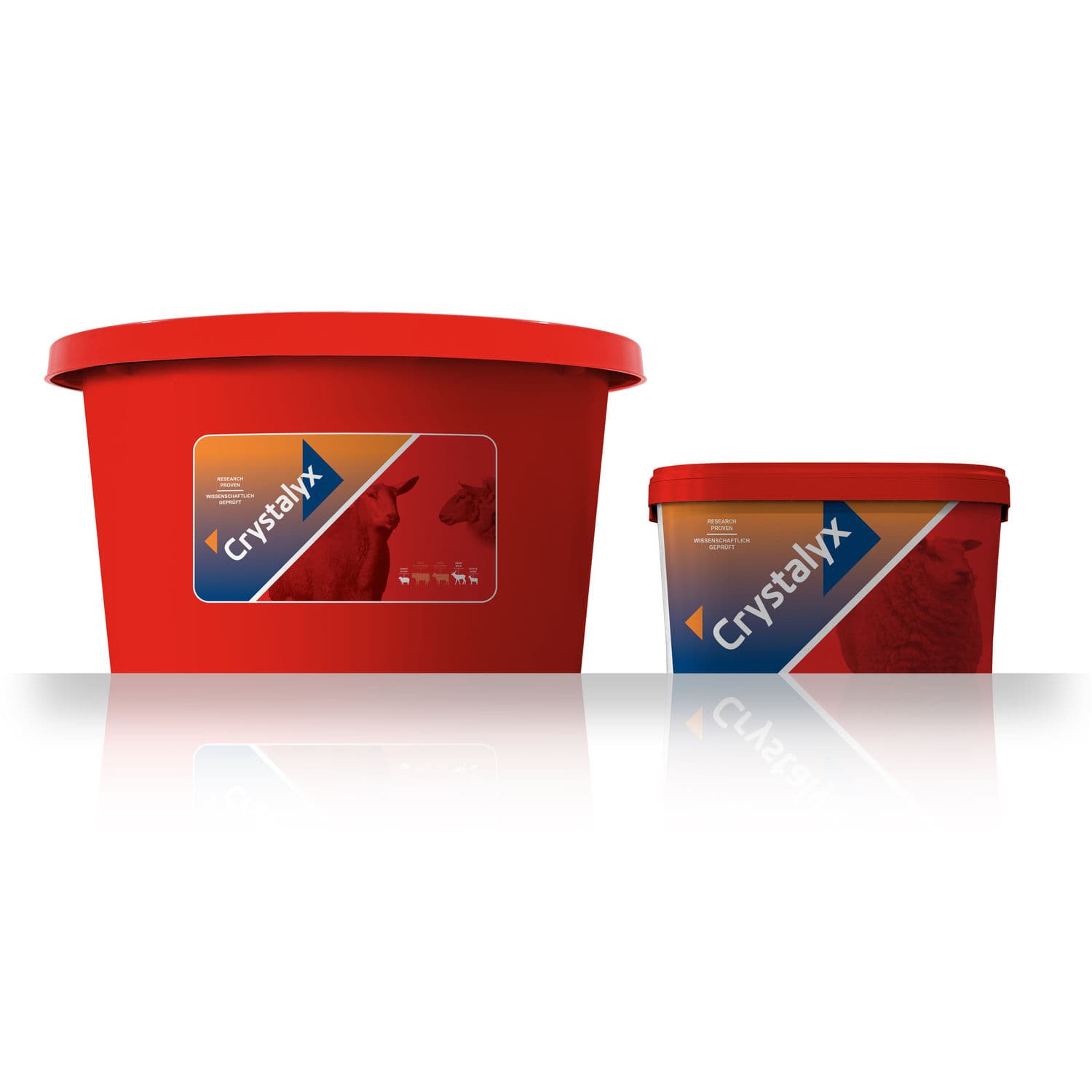 Sheep mineral bucket Extra Energy CRYSTALYX Products GmbH goat