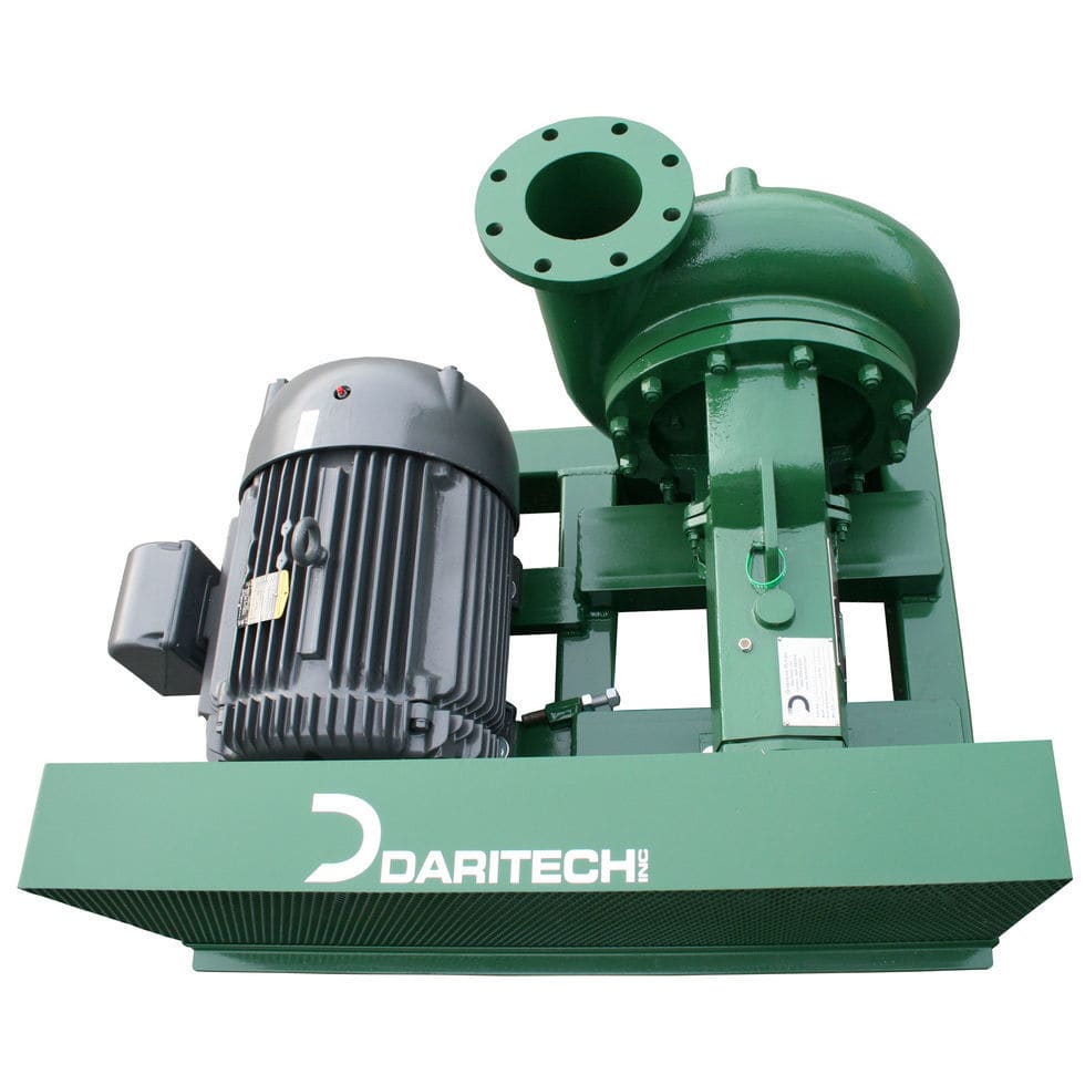 Manure pump GreenLine 250 Daritech, Inc. impeller / vertical / mobile