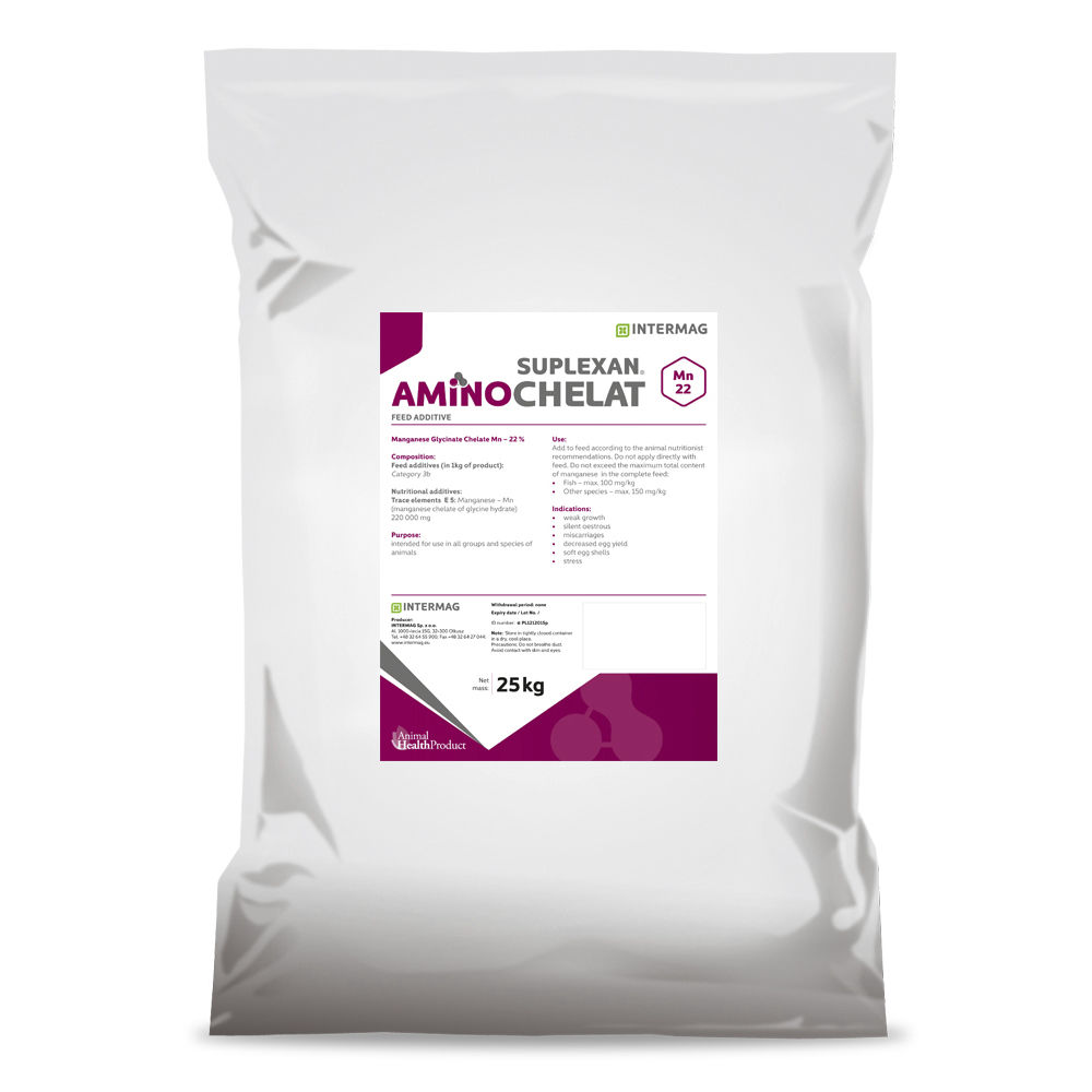 Animal Feed Supplement Suplexan Aminochelat Intermag Sp Z O O Cattle Poultry Pig