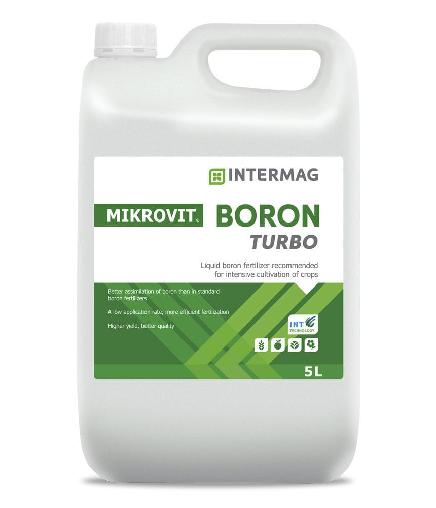 Organic fertilizer MIKROVIT BORON TURBO INTERMAG Sp. z o.o. with