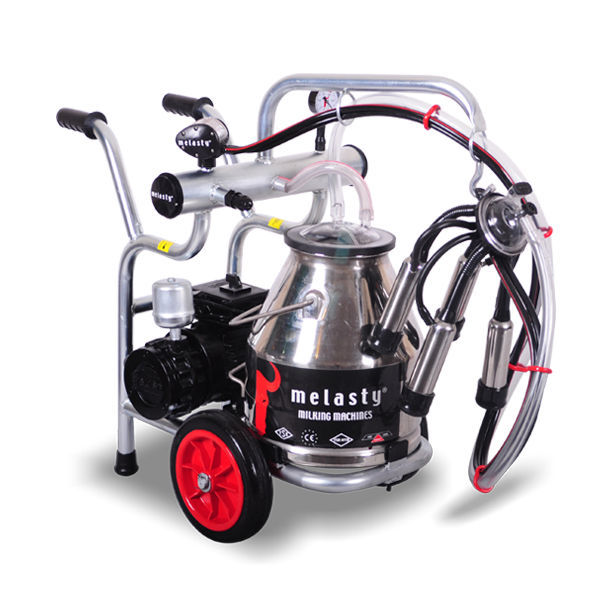 Cow milking machine - DJK 1-PK - Melasty Milking Machines & Equipment ...