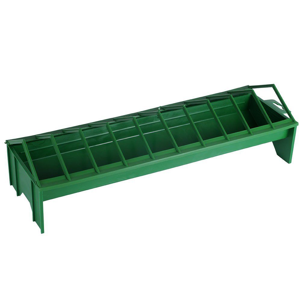 Poultry trough - HD50P - Olba B.V. - plastic / multi-access