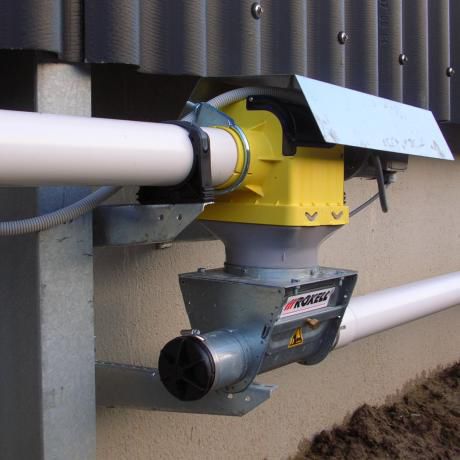 livestock flex auger feed conveyor system