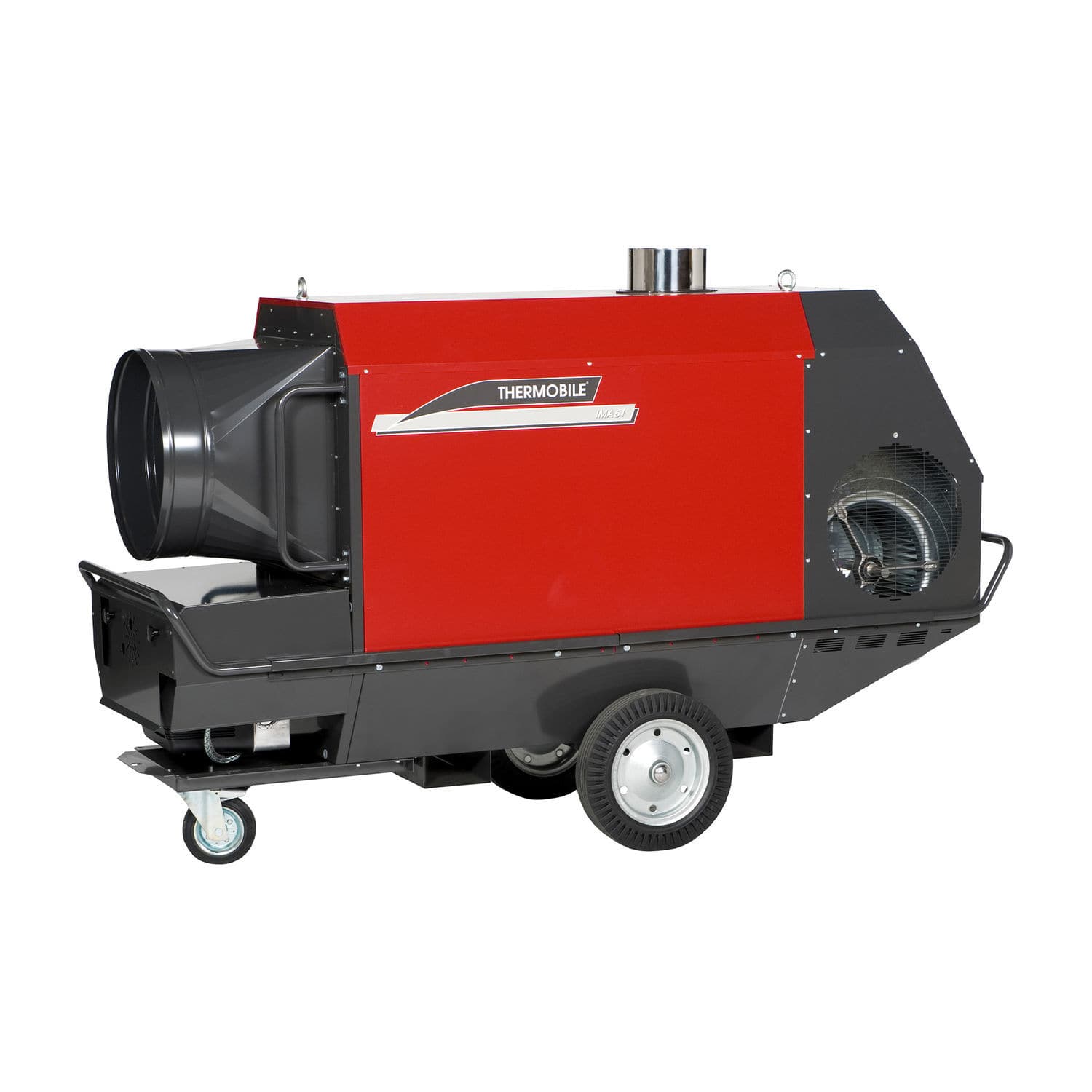 Oilfired air heater IMA series Thermobile Industries B.V. mobile