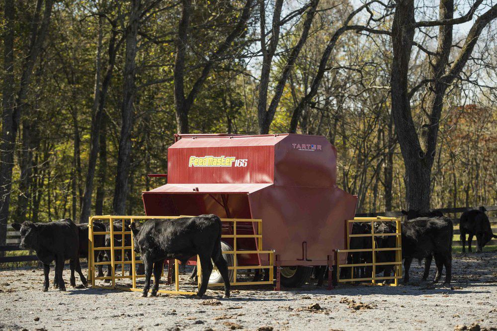 Cattle Hay Rack Steel Multi Access Trailer Mounted Fm165wc