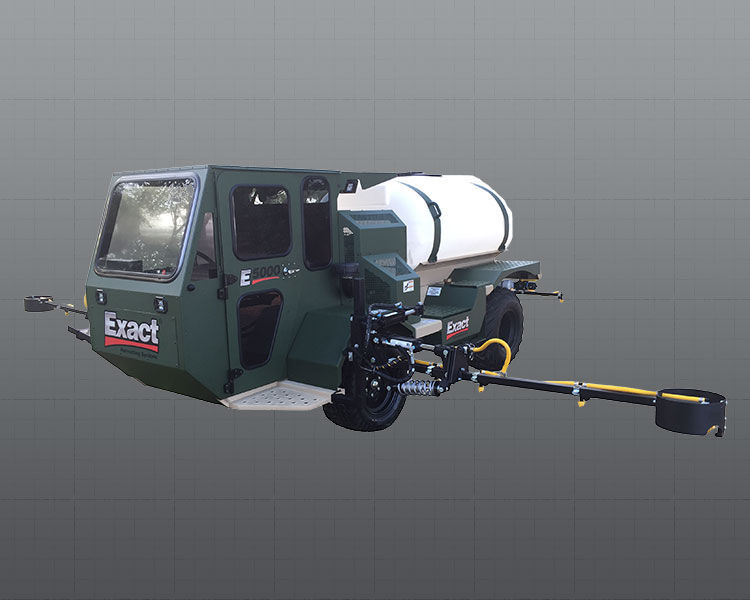 Selfpropelled sprayer E5000 Exact Corp. for orchards / hydraulic