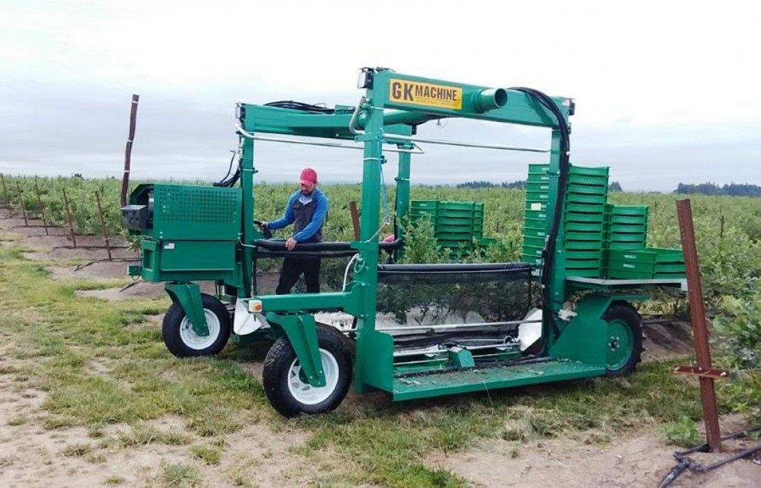 Selfpropelled harvest trolley G K Machine, Inc. electric