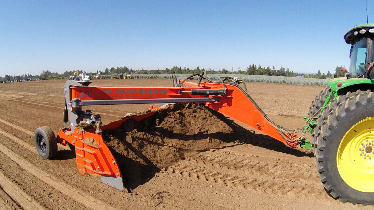 Field preparation scraper blade G K Machine, Inc.