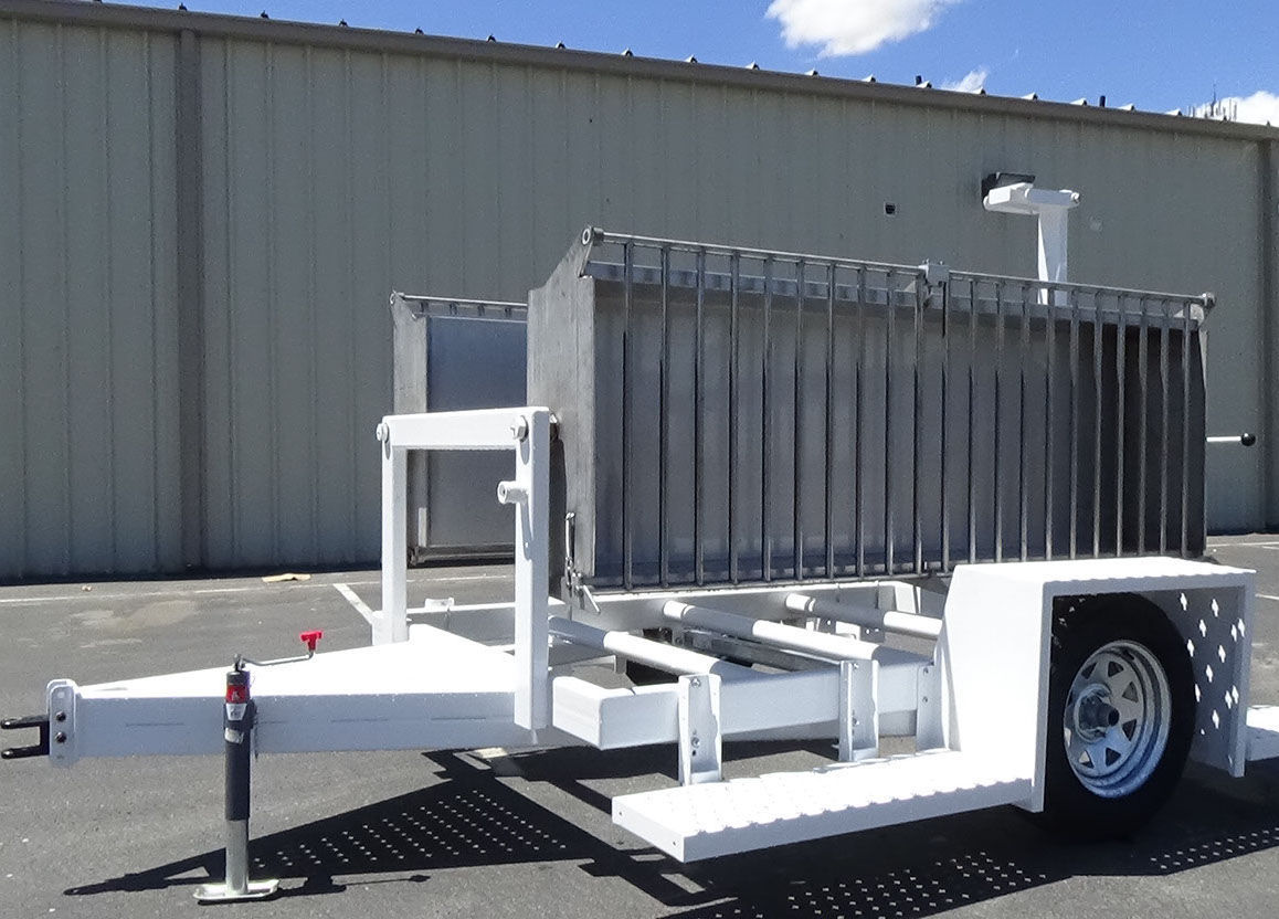 Singleaxle trailer HMI Hatfield Manufacturing, Inc. agricultural