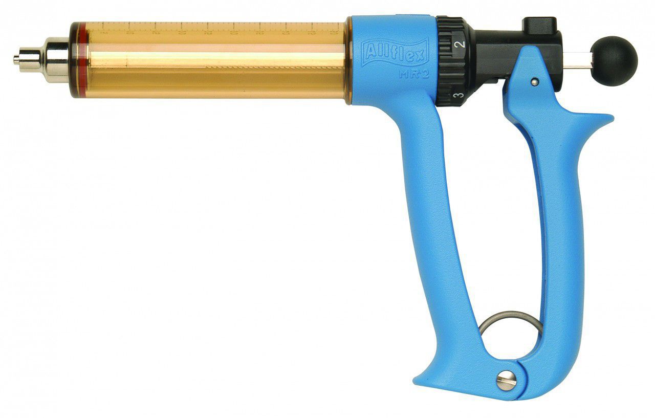 Dosing veterinary syringe 25MR2, 50MR2 Allflex USA, Inc.