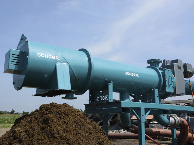 Slurry separator with pump Bioselect RC Boerger, LLC