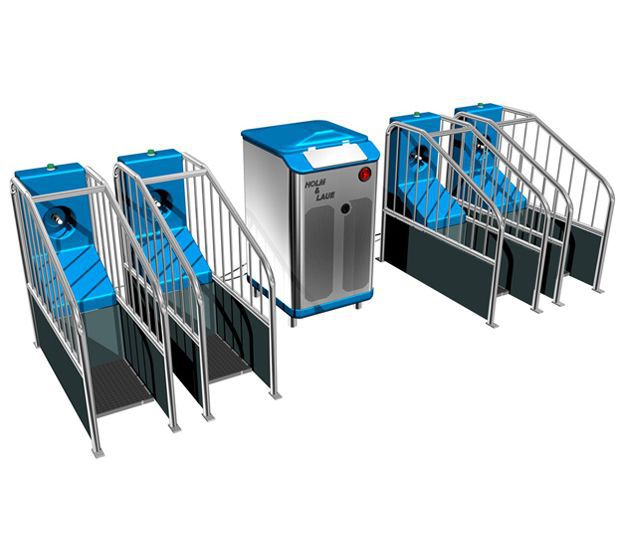 Calf Hopper Feeder Stainless Steel Automatic Programmable