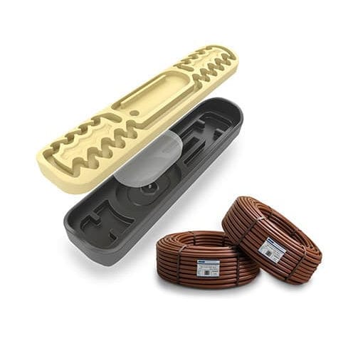 Hose with drip emitter - PREMIER PC AS - AZUD - flexible / plastic / garden