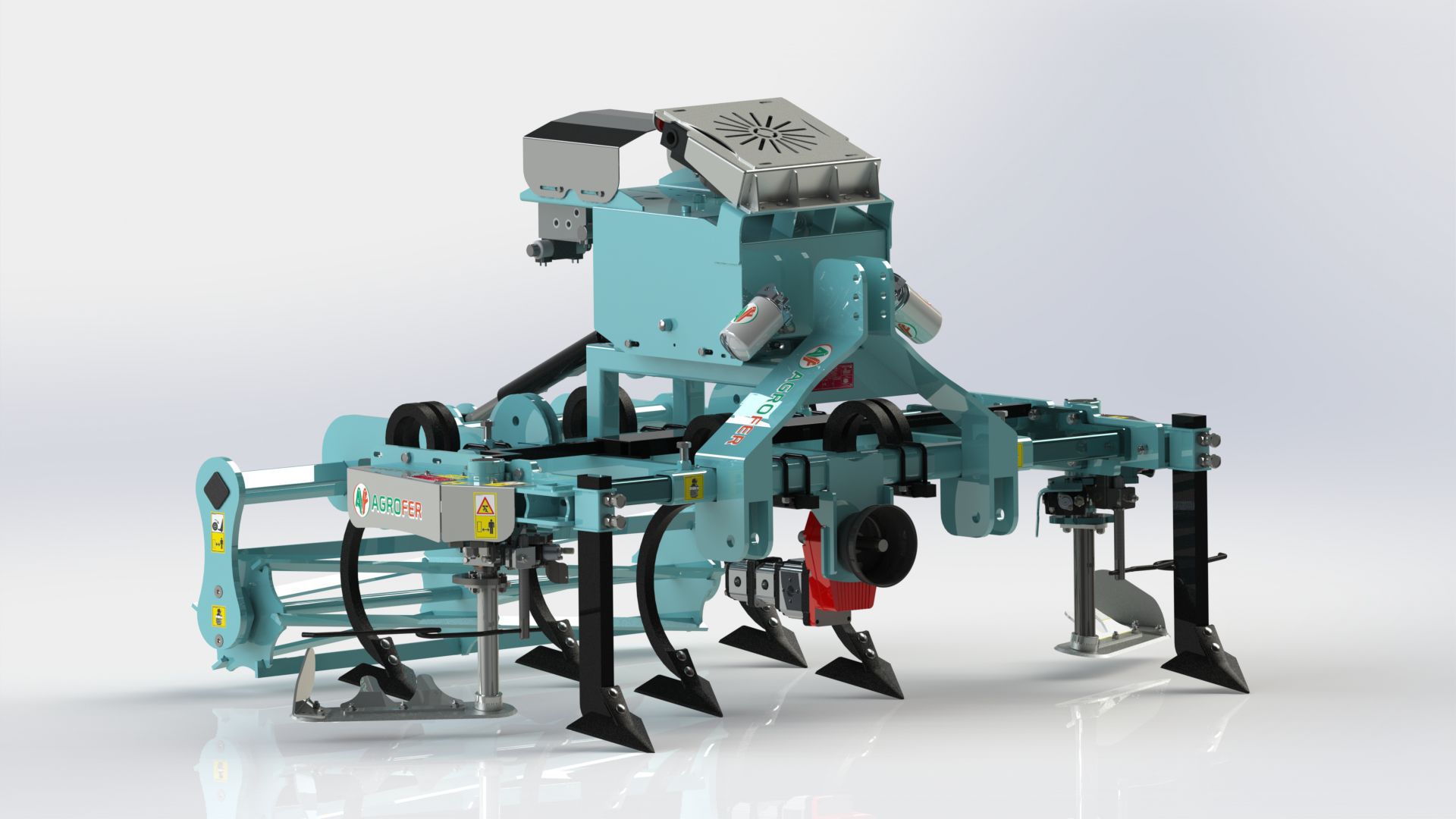 Mounted field cultivator - VARIO AG TL - Agrofer SRL - with hydraulic ...