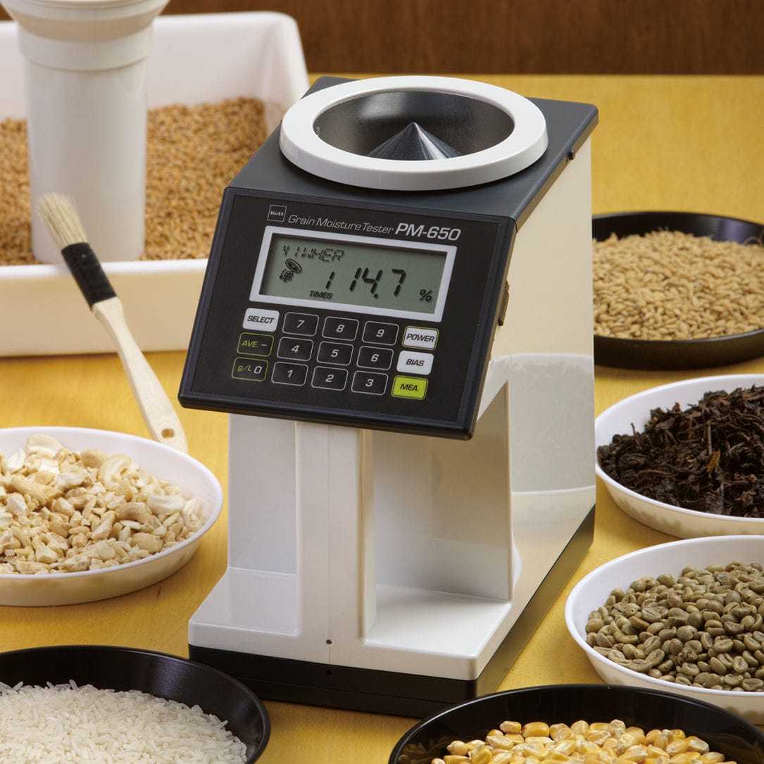 Moisture analyzer PM650 Kett Electric Laboratory Co. Ltd. grain