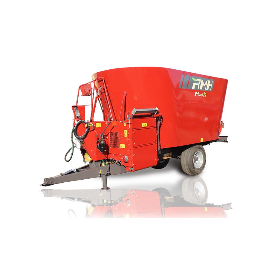 Vertical mixing wagon - Mixell 16-30 - RMH - towed / front discharge ...