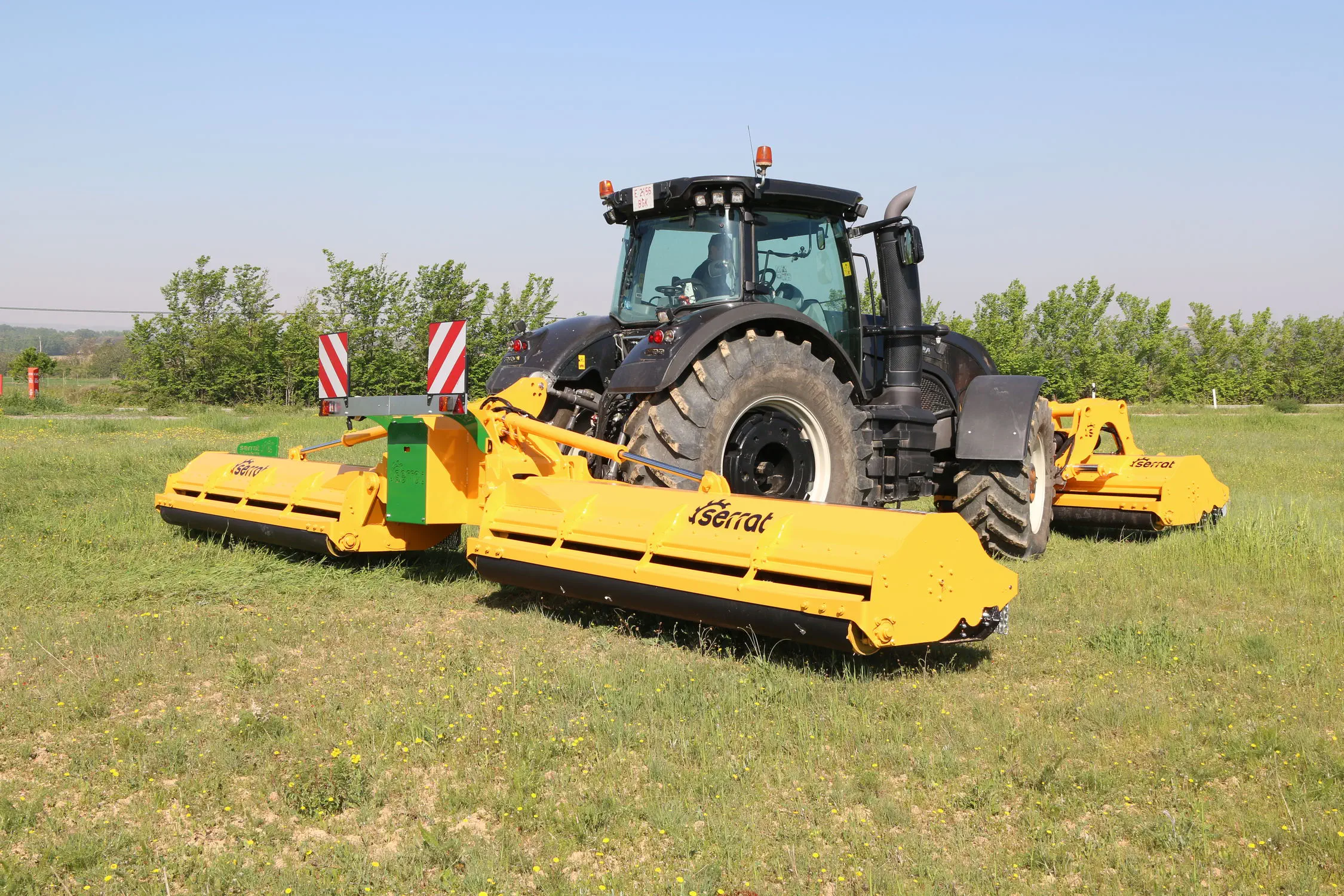 Mounted mulcher - LEYKAZA - Serrat Broyeurs - hammer / PTO-driven /  hydraulic