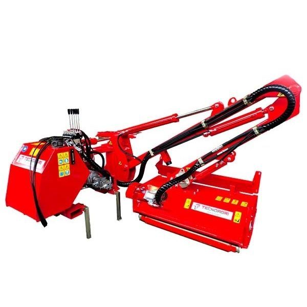 Tractormounted reach mower MARTIN 300 PV Tecnoagri flail / folding