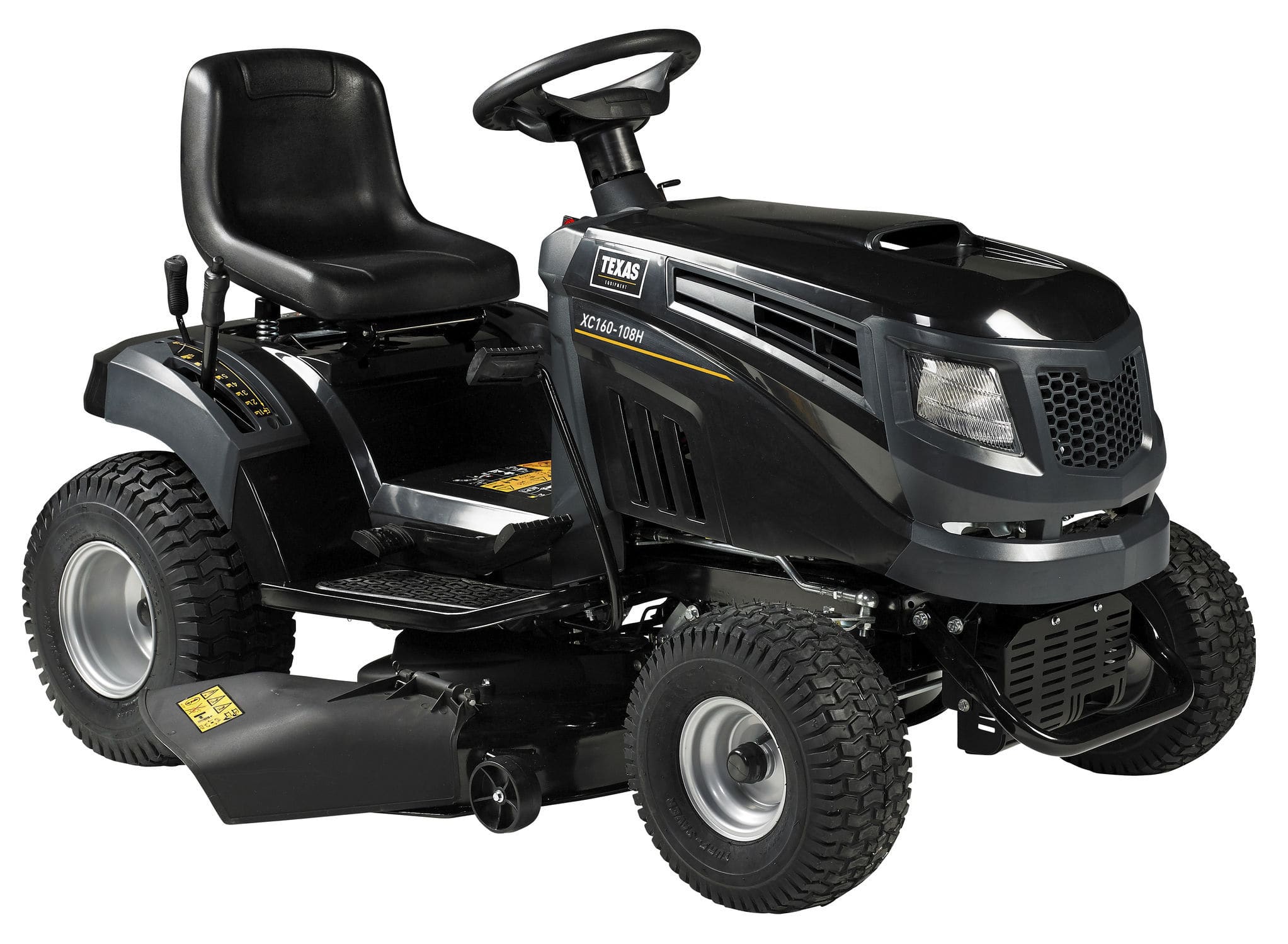 Riding lawn mower XC160108H Texas Equipment gasoline / collecting