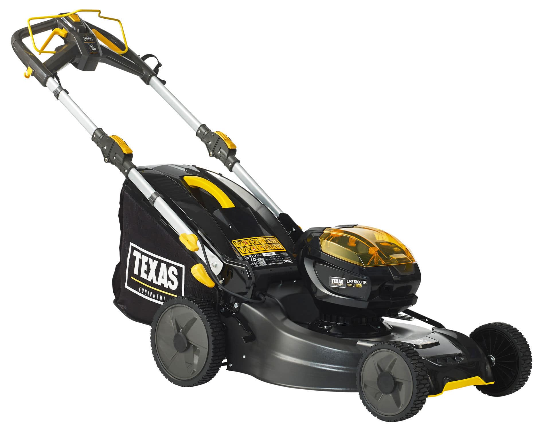 Push lawnmower LMZ5800TR Texas Equipment batterypowered / self