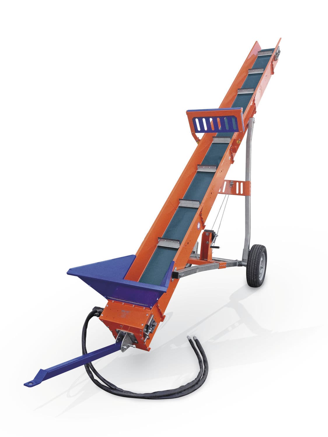 Firewood conveyor Balfor belt / mobile / inclined