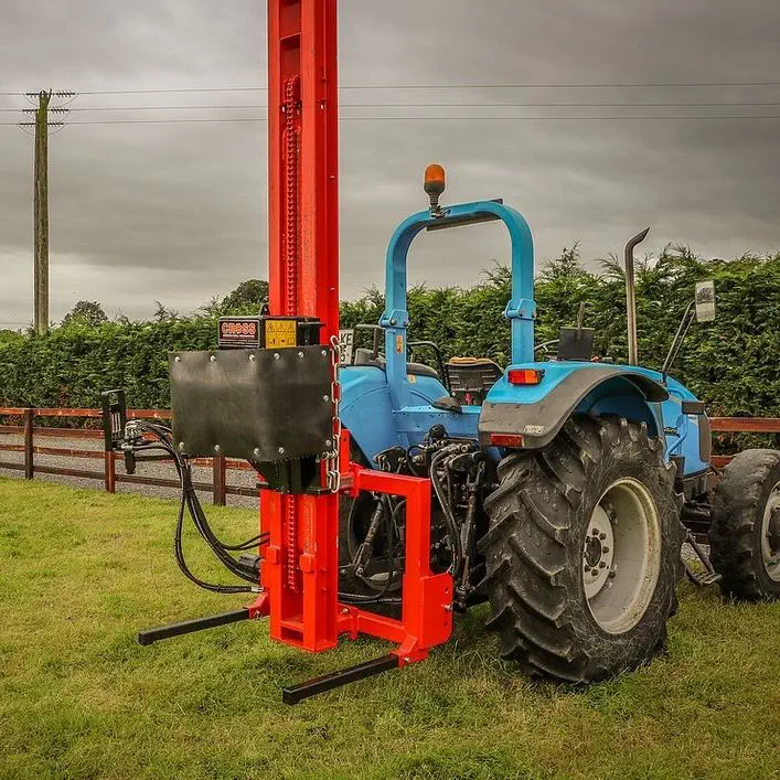 Hydraulic Post Driver Cross Agricultural Engineering Tractor Mounted Hydraulic Post Driver Cross Agricultural Engineering Tractor Mounted