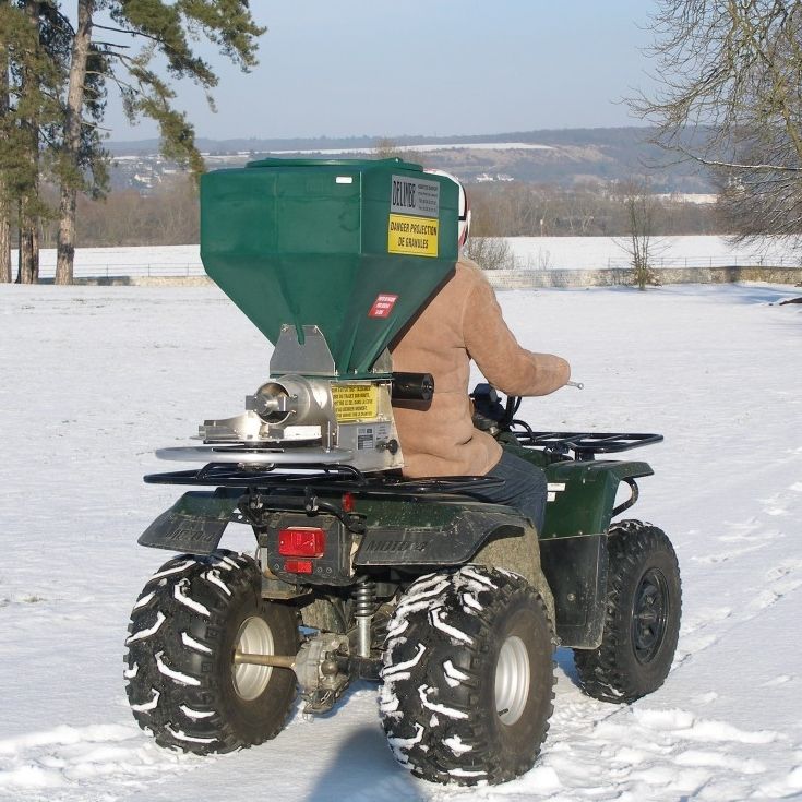 Mounted salt spreader - T11 - Delimbe - trailed / electric