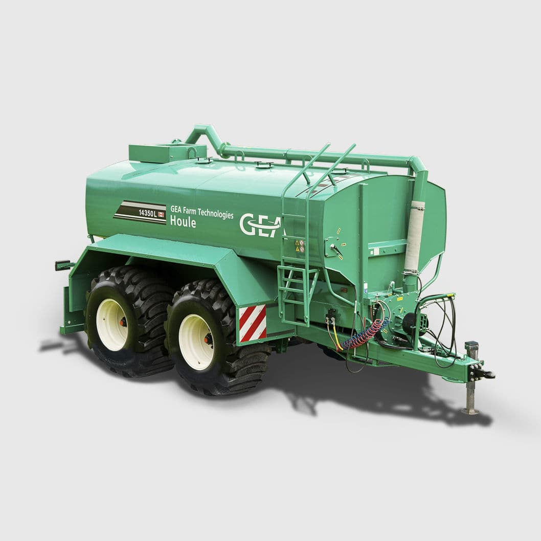 Tandem axle slurry spreader EL44 GEA towed / with injector