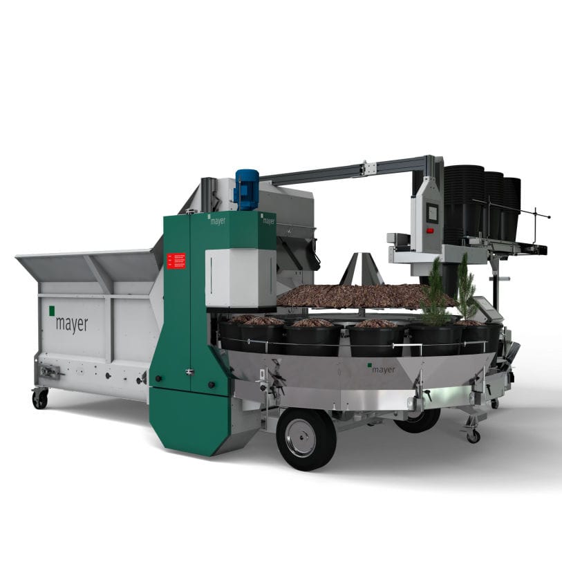 Automatic pot filling machine TM 2040 Mayer GmbH & Co. KG