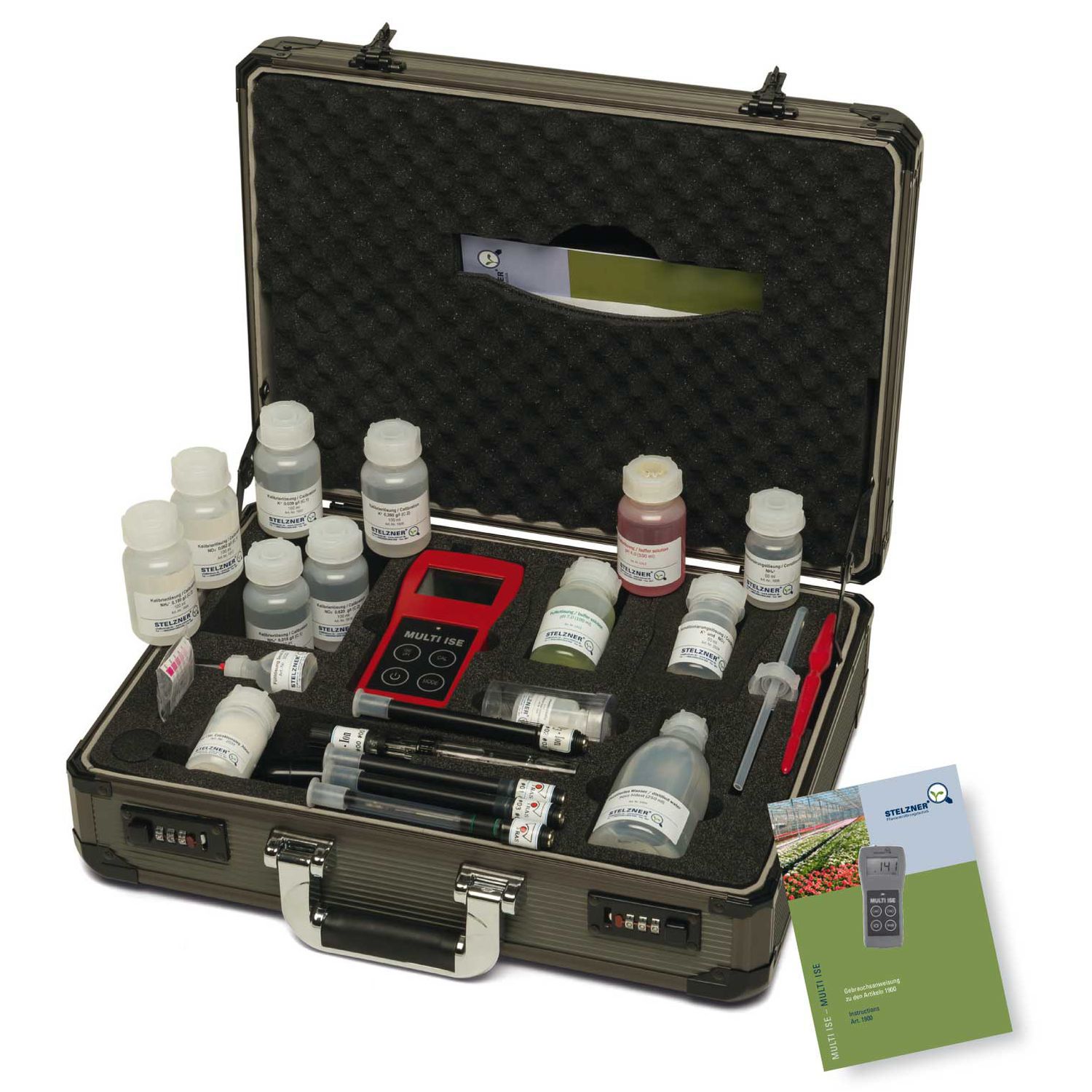 Nutrient solution analyzer meter MULTI ISE Stelzner/ Pronova