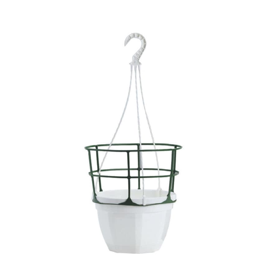 Plastic pot - Octo - Soparco - round / white