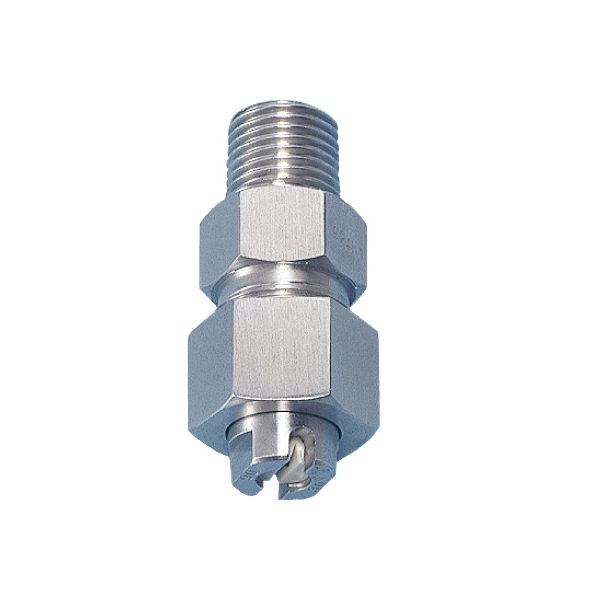 Ceramic nozzle V series Ikeuchi USA Inc brass / flat spray